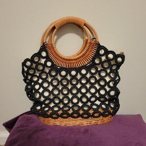 INC Crochet Handbag